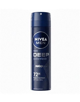 Nivea Men Deep Darkwood Spray Deodorant 150ML
