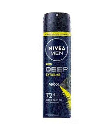 Nivea Men Deep Extreme Spray Deodorant 150ML