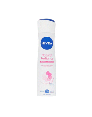 Nivea Natural Radiance Spray Deodorant For Women 150ML