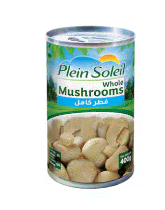Plein Soleil Whole Mushrooms Can 400G
