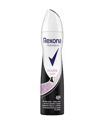Rexona Invisible Pure Spray Deodorant For Women 200ML