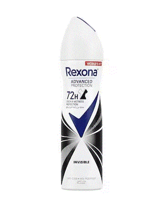 Rexona Invisible Spray Deodorant For Women 200ML