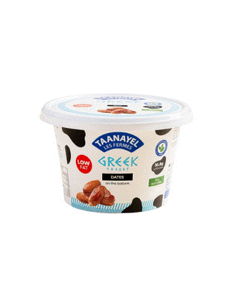 Taanayel Les Fermes Greek Yogurt Dates Low Fat 150G