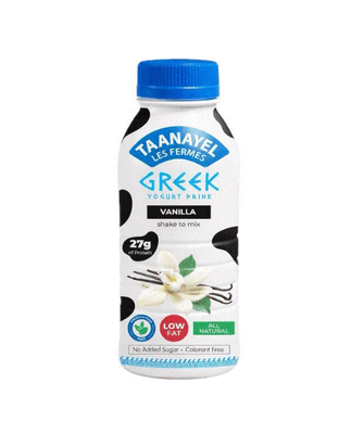 Taanayel Les Fermes Greek Yogurt Vanilla Drink 330ML