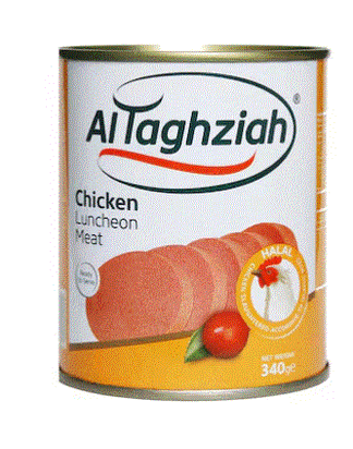 Al Taghziah Chicken Luncheon Meat Can 340G