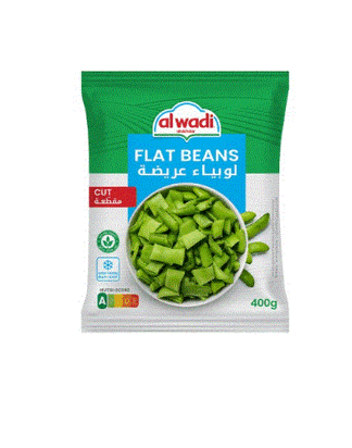 Al Wadi Al Akhdar Flat Cut Beans 400G