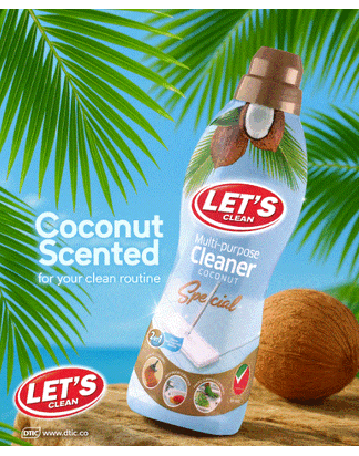 Let’s Clean Coconut Multi-Purpose Cleaner 800ML