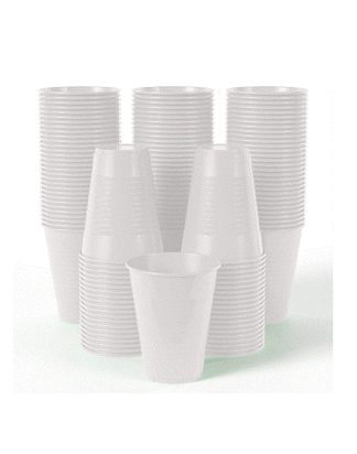 Lighty Cup Plastic Cups 100 Pieces