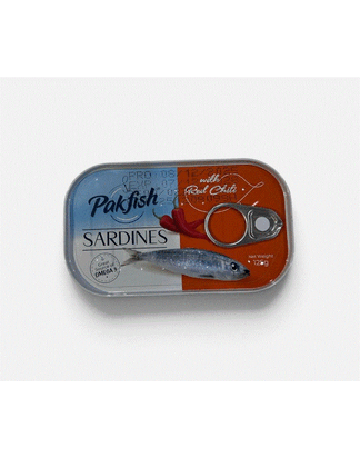 Pakfish Sardines With Red Chili 125G