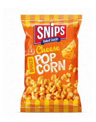 Snips Baked Potato Chips Popcorn Cheese 30G