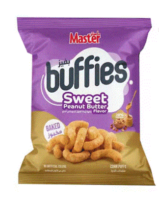 Master Buffies Sweet Peanut Butter Chips 75G